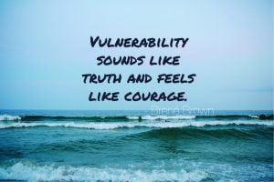 Vulnerablity Quote Graphic